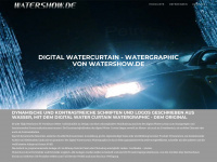 digital-watercurtain.de Webseite Vorschau