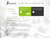 die-handballakademie.de Webseite Vorschau