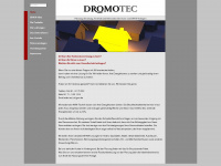 dromotec.de Webseite Vorschau