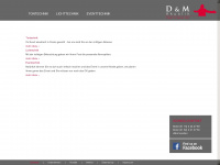 dm-akustik.de Webseite Vorschau