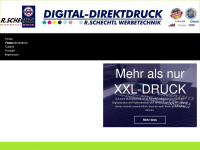 digitaldirektdruck.de Webseite Vorschau