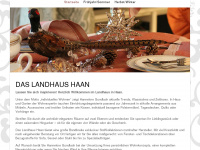 das-landhaus-haan.de Webseite Vorschau