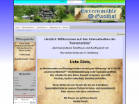 herrenmuehle.com Webseite Vorschau