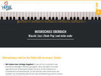 musikschule-eberbach.de Webseite Vorschau