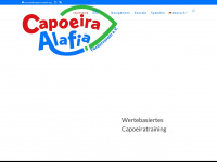 capoeira-alafia.org Webseite Vorschau