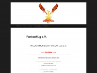 funkenflug-orga.de Webseite Vorschau