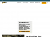 heraklith.com Webseite Vorschau