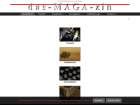 das-maga-zin.com Webseite Vorschau
