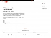 drpinder.de Webseite Vorschau