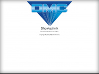dmc-showtechnik.de Webseite Vorschau