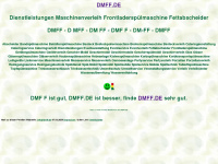 dmff.de Webseite Vorschau