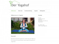 der-yogahof.de Webseite Vorschau