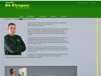 die-klempner.com Webseite Vorschau