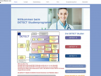 detect-studien.de Webseite Vorschau