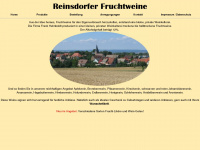 reinsdorfer-fruchtweine.de Webseite Vorschau