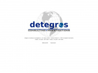 detegros.de Webseite Vorschau