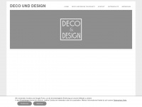 deco-und-design.de Webseite Vorschau