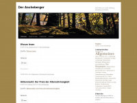 derascheberger.wordpress.com Webseite Vorschau