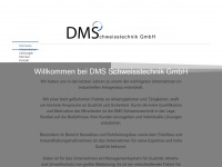 dms-schweisstechnik.de Webseite Vorschau