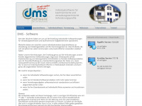 dms-software.de Webseite Vorschau