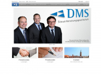 dms-steuer.de Webseite Vorschau