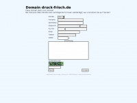 druck-frisch.de Webseite Vorschau