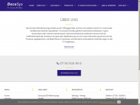 decosys-it.de Webseite Vorschau