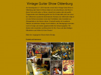 vintage-guitar-show.de Webseite Vorschau