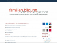 familienbildung-nds.de Webseite Vorschau