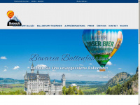 bavaria-ballonservice.de Webseite Vorschau