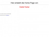 detlef-keiler.de Webseite Vorschau