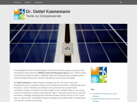 detlef-koenemann.de Webseite Vorschau