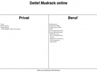 detlef-mudrack.de Webseite Vorschau
