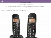 dect-telefonsysteme.de Webseite Vorschau