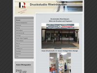 druck-rheinhausen.de Webseite Vorschau