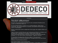 dedeco.de Webseite Vorschau