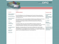dpg-ag-muenchen.de Webseite Vorschau