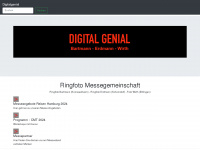 digitalgenial.com Webseite Vorschau