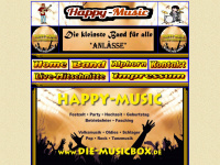 die-musicbox.de Webseite Vorschau