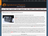 digitalkameramuseum.de Webseite Vorschau