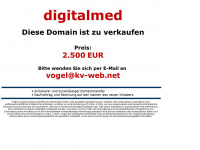 digitalmed.de Webseite Vorschau