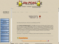 die-pcag.de Webseite Vorschau