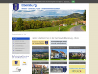ebersburg.de Webseite Vorschau