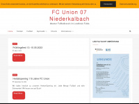 fc-niederkalbach.de Webseite Vorschau