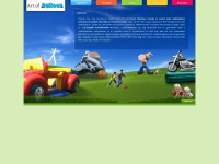 artofballoon.hu Webseite Vorschau