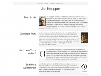 knupper.info Webseite Vorschau