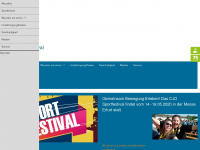 cjd-sportfestival.de Webseite Vorschau
