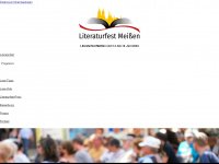 literaturfest-meissen.de Webseite Vorschau