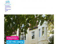 villa-lessing.de Webseite Vorschau