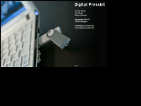 digitalpresskit.de Webseite Vorschau